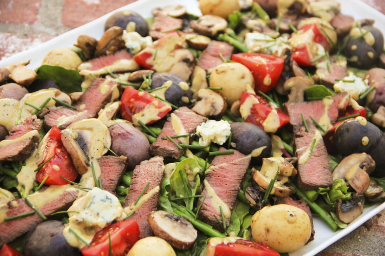 Meat And Potatoes Steakhouse Salad Melissa d’Arabian