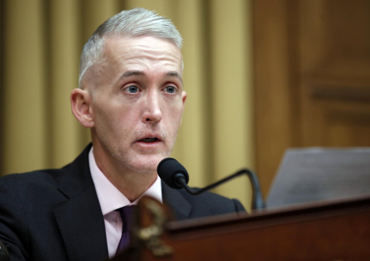 Rep. Trey Gowdy, R-S.C., speaks April 4 during a hearing of the House Judiciary subcommittee on Crime, Terrorism, Homeland Security, and Investigations, on Capitol Hill, in Washington. Gowdy has been tapped to lead the powerful House Oversight and Government Reform Committee after Chairman Jason Chaffetz leaves Congress at the end of month.