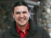 Chase Iron Eyes, an attorney and American Indian activist on the Standing Rock Reservation, is seen in Fort Yates, N.D. Iron Eyes, accused of inciting a riot during protests against the Dakota Access oil pipeline, says he has no qualms about taking the case to trial, even though he could face more than five years in prison if convicted. Trial has been scheduled early next year in North Dakota. He pleaded not guilty in March to the felony charge and also misdemeanor criminal trespass.