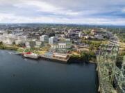 A rendering of the Terminal 1 project planned by the Port of Vancouver.