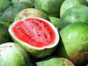 Two cups of watermelon provide a significant portion of vitamins A and C.