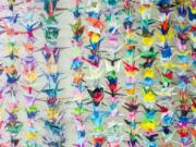 Woodland: Woodland Intermediate School students created 1,000 origami cranes to honor Harley Gatica, a third-grader who was diagnosed with brain bleeding in April. Harley has recovered and plans on returning to school in the fall.