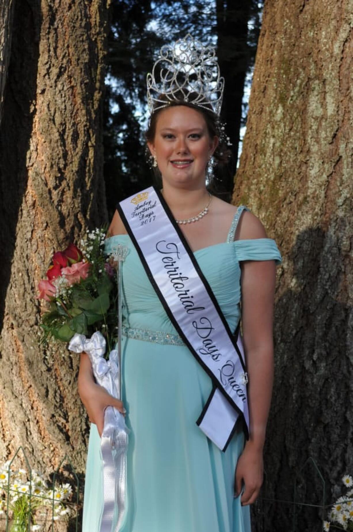 Amboy: Amboy Territorial Days Queen Jessica Goff.