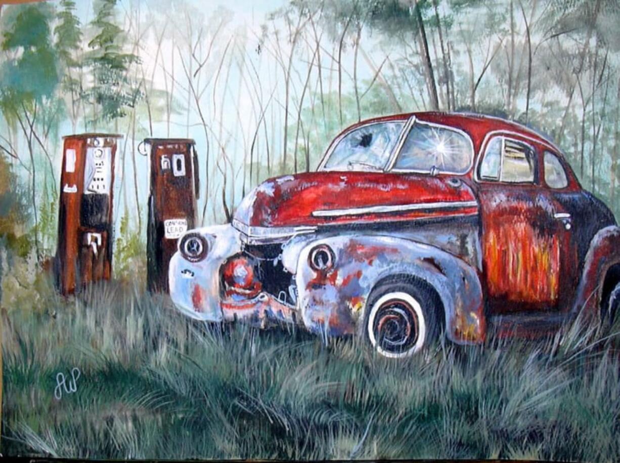 “ ’47 Chevy in Retro” by Anita Rose Will Contributed photos