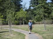 Gene Wigglesworth, chairperson of the First Place Neighborhood Association, is working to add a gazebo to First Place Park in Vancouver.