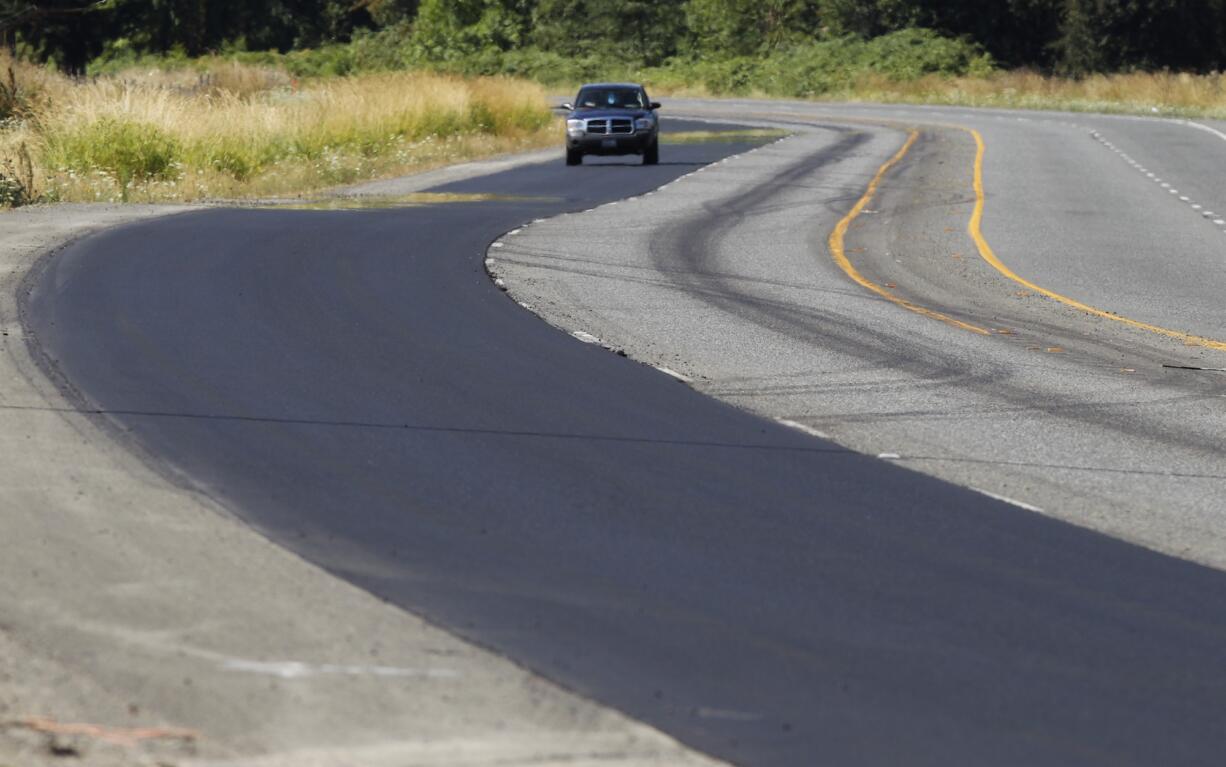 Busy paving season in Clark County.