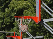 Basketball in the park.