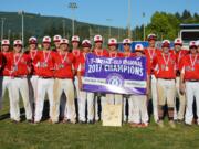 The Camas-Washougal Babe Ruth 13- to 15-year-old all-star team captured the Pacific Northwest Regional Championship Saturday, at Rister Stadium in Kelso. Players are Drew Ott, Lucas Barbier, Jackson Gibbs, Josh Mansur, Skylar Kelsey, Beau Kearsey, Taylor Shega, Clint French, Braden Zook, Evan Stott, Isaac Hanley, Kolby Broadbent, Bradley Carter, Logan Kearsey and Gideon Malychewski. Andrew Ott manages the team, and Bob Gibbs and Joel Shega are the coaches.