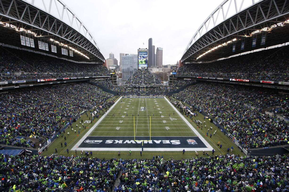 CenturyLink Field, home of the Seattle Seahawks.