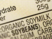 The ingredients label for soy milk at a grocery store in New York. The dairy industry says terms like “soy milk” violate the federal standard for milk, but even government agencies have internally clashed over the proper term.