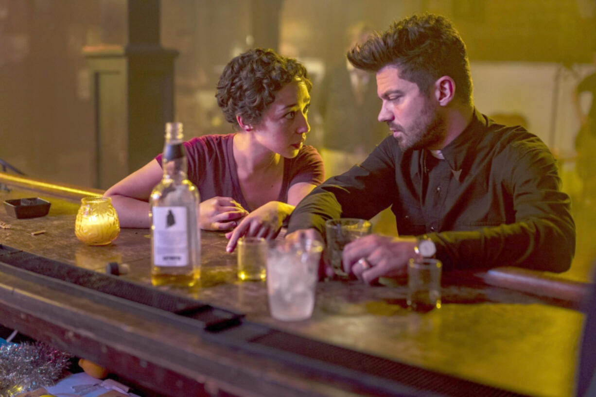 Ruth Negga and Dominic Cooper bring an edgy comic book to life in AMC’s “Preacher.” AMC