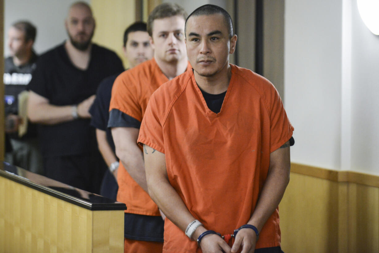 Ricardo Gutierrez appears in Clark County Superior Court on Aug. 1, 2016.