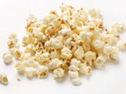 Smartfood white cheddar popcorn has more than twice the calories of oil-popped popcorn and 525 mg of sodium. MUST CREDIT: Photo by Deb Lindsey for The Washington Post.