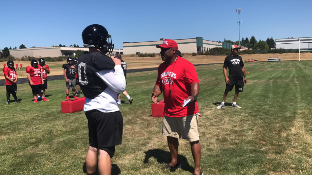 First-year head coach Steve Broussard is establishing a culture of enthusiasm and accountability at Fort Vancouver.