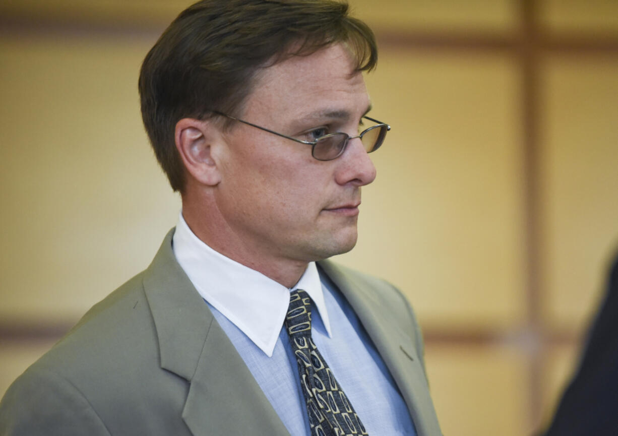 Former Evergreen High School teacher Matthew Morasch (Ariane Kunze/The Columbian)