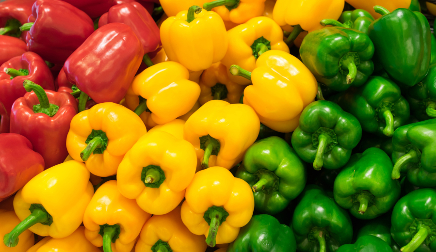 Fresh Green Bell Pepper, Each