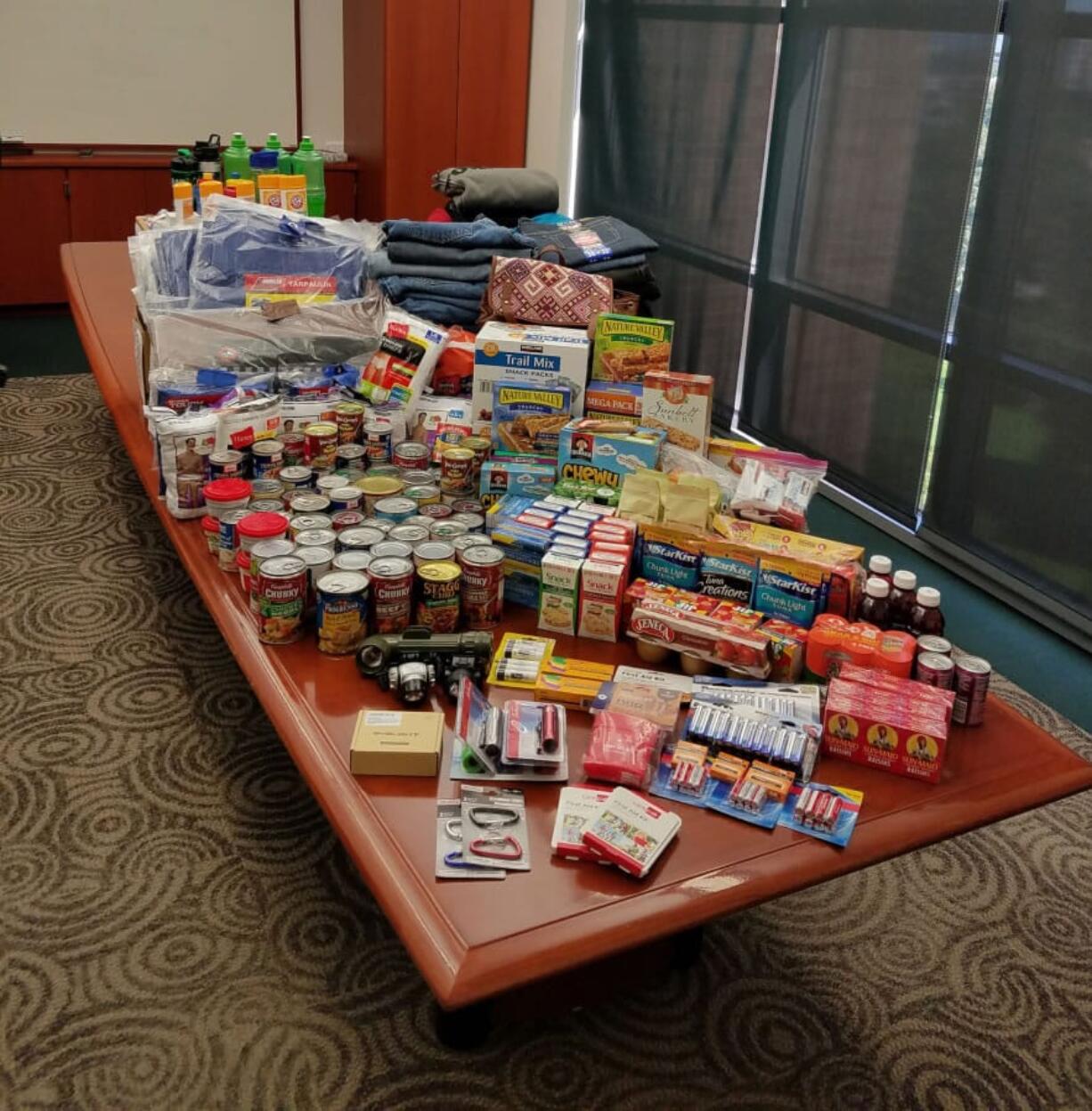 Central Park: The county collected items for veterans in July as part of its Year of Giving campaign, and the items will be handed out during the annual Stand Down event on Sept. 30.