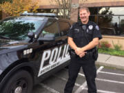 Battle Ground: Washington State Traffic Commission and Target Zero recognized Battle Ground Police Department Officer Ed Michael for his efforts during the 2017 Click It or Ticket campaign.