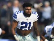 Dallas Cowboys running back Ezekiel Elliott.