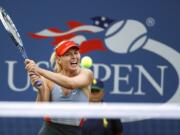 Maria Sharapova, of Russia, has been granted a wild-card invitation for the U.S. Open's main draw. Sharapova is among eight women who were given entry into the 128-player field by the U.S. Tennis Association on Tuesday, Aug. 15, 2017, and by far the most noteworthy.