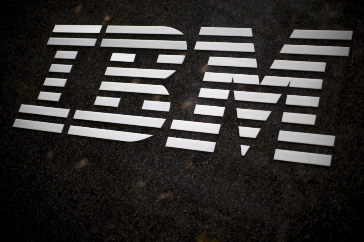 The IBM logo is displayed on the IBM building in Midtown Manhattan, in New York. In a judge’s ruling dated Friday, Aug. 4, 2017, IBM Corp. owes the state of Indiana $78 million in damages stemming from the company’s failed effort to automate much of Indiana’s welfare services. Indiana and IBM sued each other in 2010 after then-Gov. Mitch Daniels canceled the company’s $1.3 billion contract.