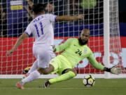 There was a time Major League Soccer depended on a shortlist of marquee names to generate excitement about a match, like United States goalie Tim Howard (24).