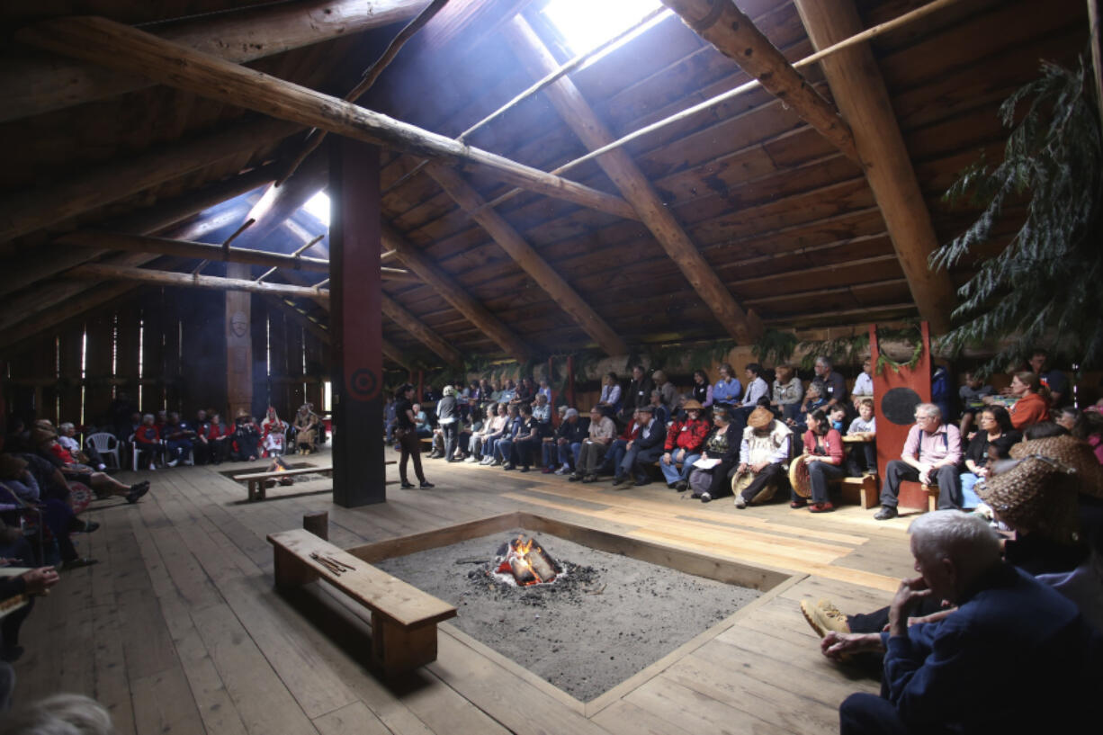 The Cathlapotle Plankhouse in the Ridgefield National Wildlife Refuge is open to the public every weekend afternoon through Sept. 30.