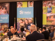 Evergreen Habitat for Humanity’s “Raising the Roof” fundraiser brought in $136,410, which will help the nonprofit finish building four homes for its low-income subdivision.