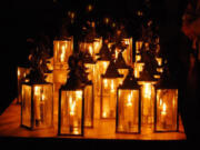 Candlelit lanterns for evening walking tours at Fort Vancouver and Vancouver Barracks.