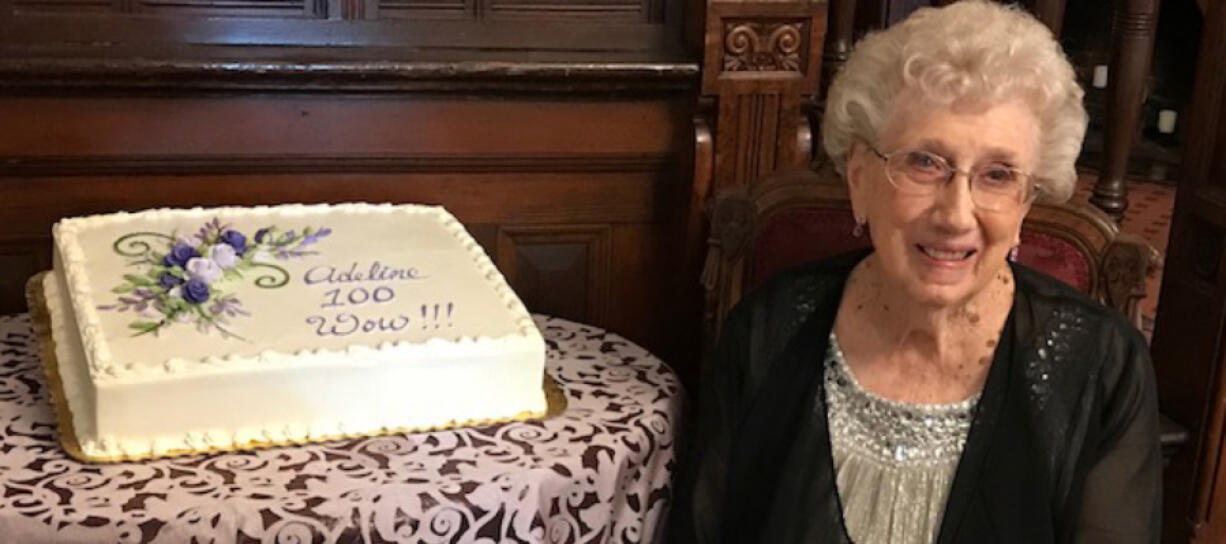 Lifelong Clark County resident Adeline Bailey celebrated her 100th birthday Oct. 15 with family and friends capping a fabulous weekend of parties.