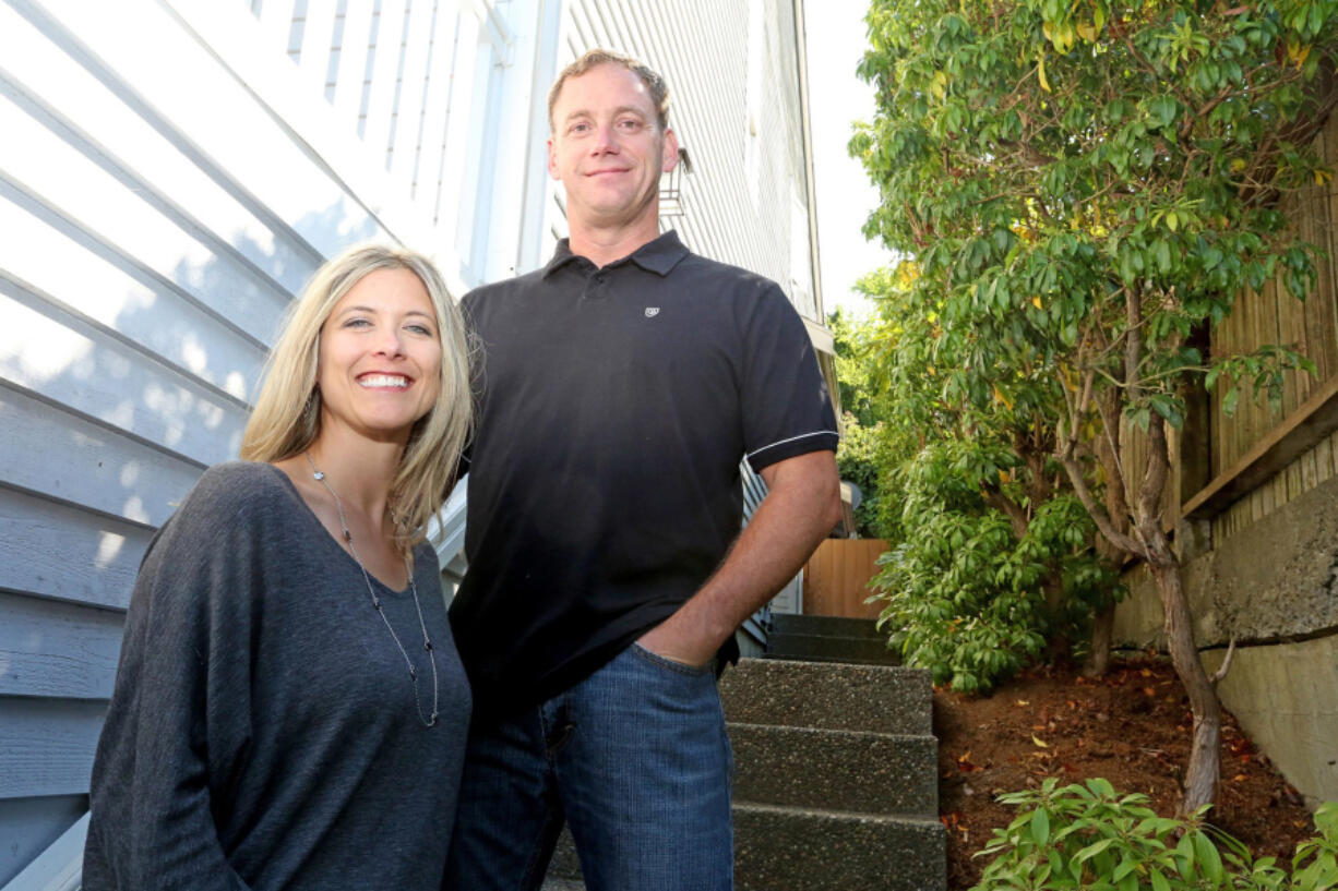 Rebecca and Bryan Vargas, a couple in their 40s, are planning for retirement 20 years out. They have steady work histories, some money in the bank and a rental home in North Seattle.