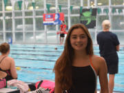 Jackie Ramsey is a junior at Seton Catholic, but swims for Battle Ground.