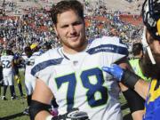 Seattle Seahawks guard/tackle Luke Joeckel.