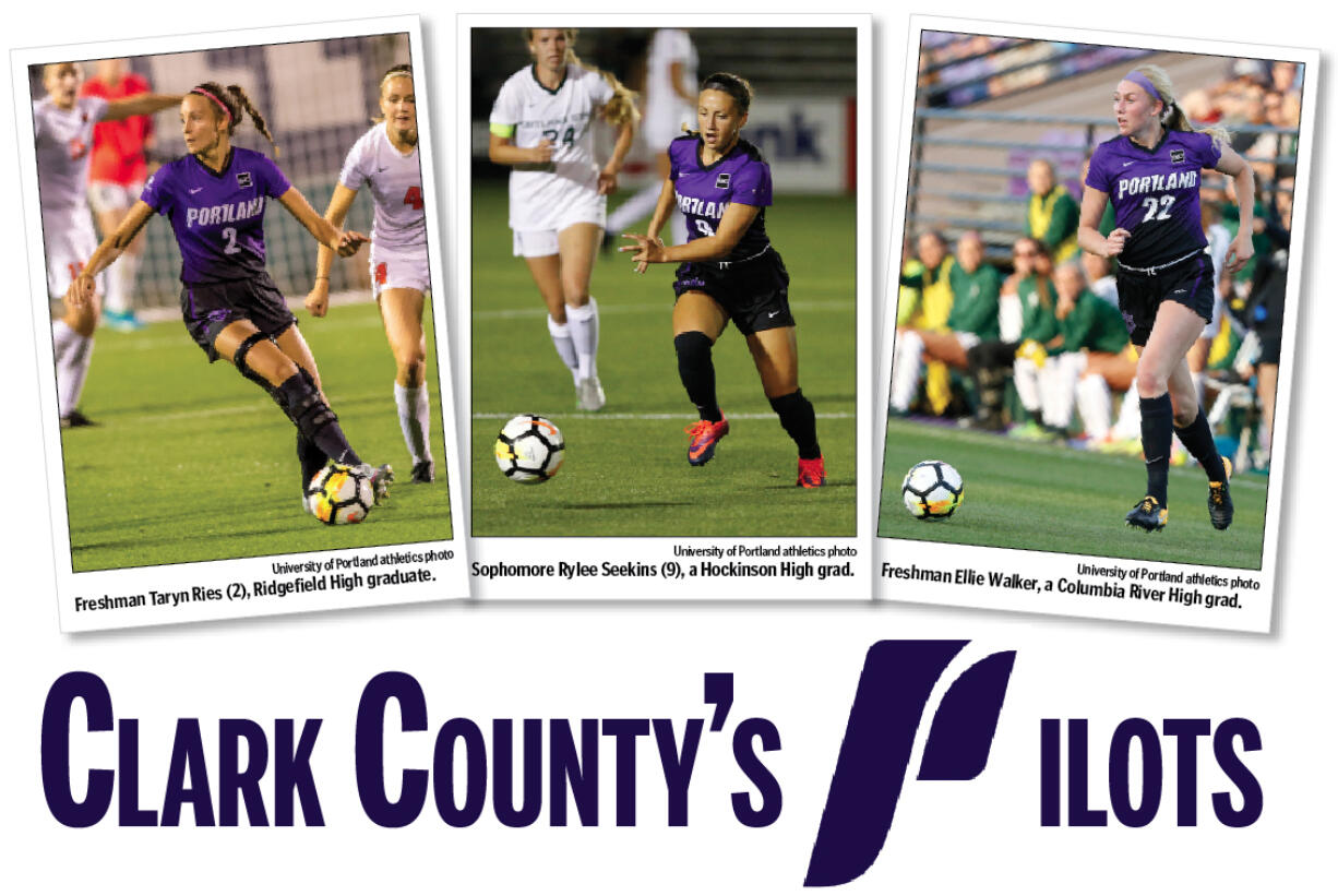 Taryn Ries (left), Rylee Seekins and Ellie Walker.