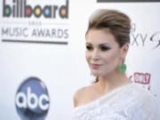 Alyssa Milano arrives at the Billboard Music Awards in 2013 at the MGM Grand Garden Arena in Las Vegas. Thousands of women responded to Milano’s call on Sunday to tweet ‘#MeToo’ in order to raise awareness of sexual harassment and assault following the recent revelation of decades of allegations of sexual misconduct by movie mogul Harvey Weinstein.