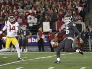 Seton Catholic graduate Erik Powell handles punting duties in addition to placekicking for Washington State.