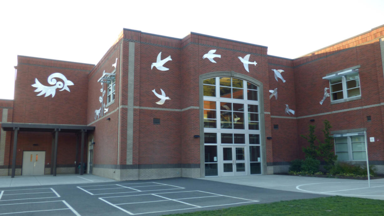 Ridgefield: New public art was unveiled at Union Ridge Elementary School in October. The work was designed by Garth Edwards, a Washington-based artist.