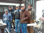 Brush Prairie: The Tuesday Guys from Bethel Lutheran Church in Brush Prairie learned that there was some rotten railing at St. Paul Lutheran Church in Vancouver, which is home to the Winter Hospitality Overflow, so they decided to go repair it.