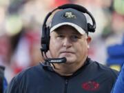 Chip Kelly agreed to a five-year, $23.3 million deal to become UCLA’s football coach on Saturday, Nov. 25, 2017. The former Oregon coach returns to the Pac-12 to replace Jim Mora, who was fired Monday with one game left in his sixth season in Westwood.