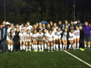 The Columbia River girls soccer team finished second in the 2A state tournament on Saturday, Nov. 18, 2017, after losing to Liberty of Issaquah 3-0 in the championship match at Shoreline Stadium.