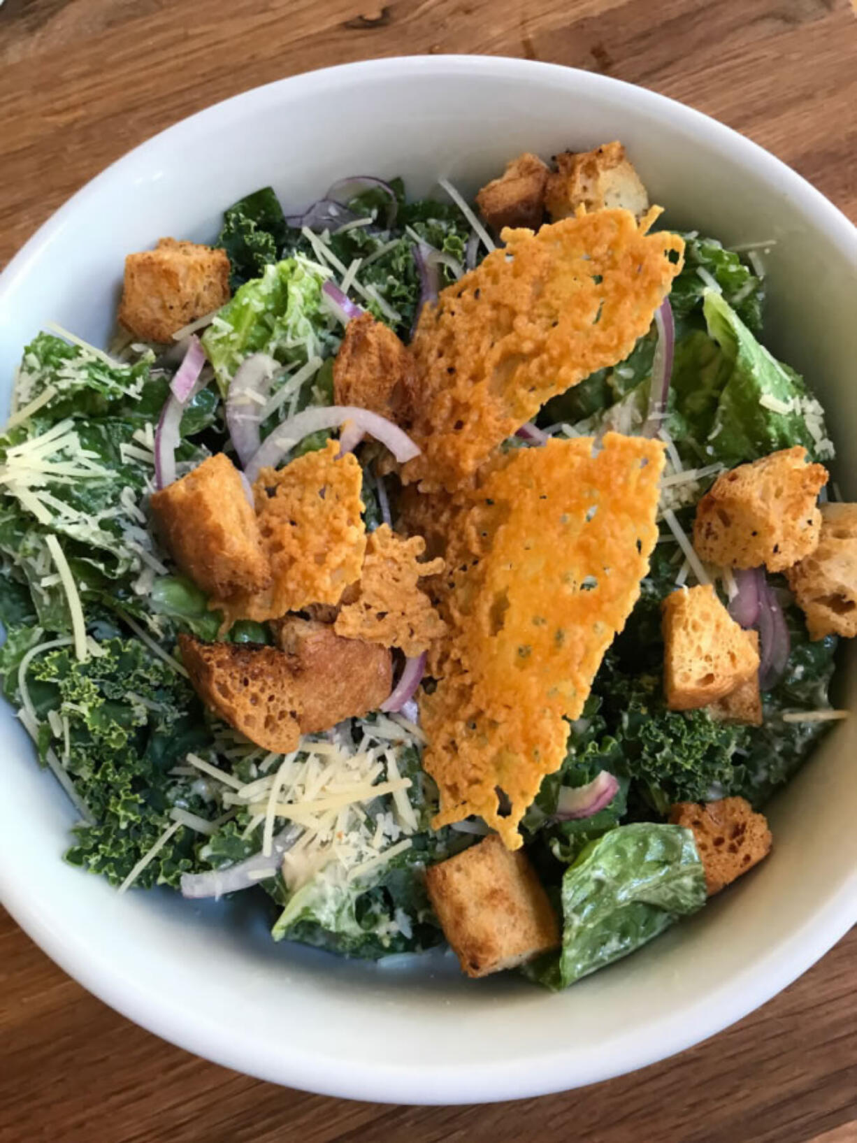 If you’re not a fan of kale salads, you might just change your mind if you eat the Kale Caesar Salad at The Mighty Bowl in downtown Vancouver.