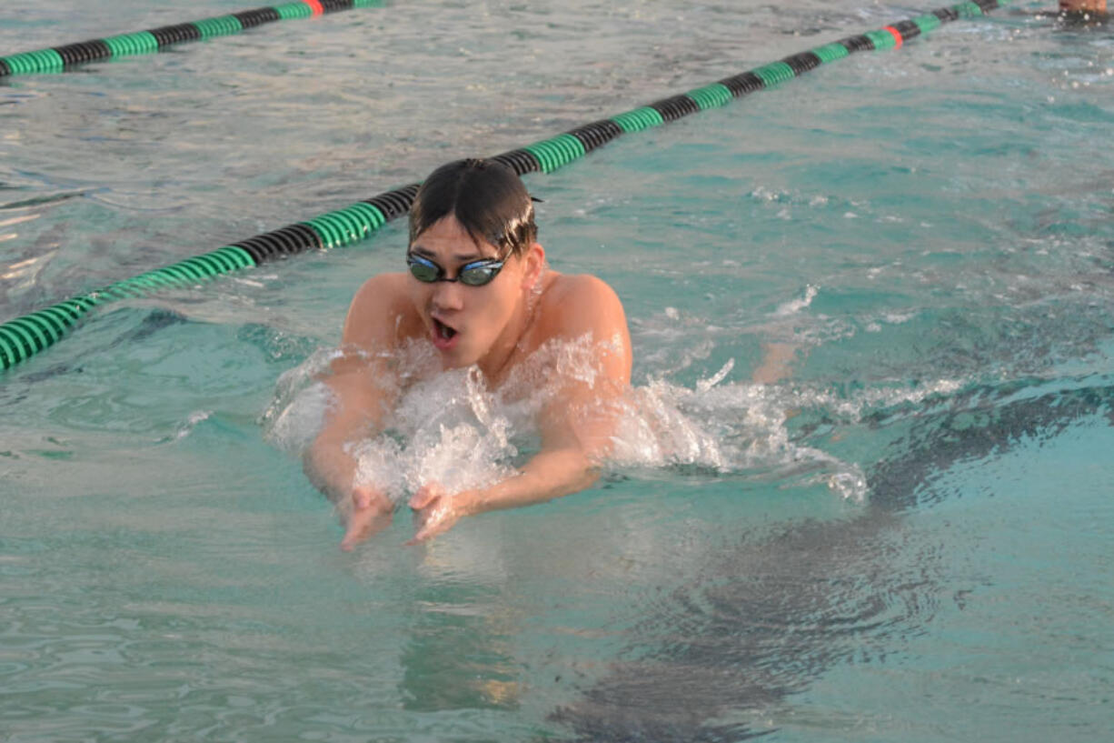 Mark Kim is a two-time champion in the 500 freestyle and 200 freestyle.