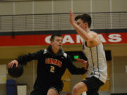 Carson Bonine, left, is among players on last season’s successful junior varsity team who are stepping into varsity roles.