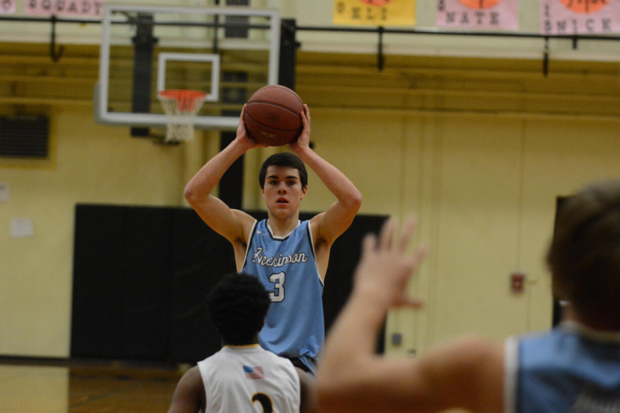 Peyton Brammer, Hockinson boys basketball