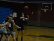 Micah Rice/The Columbian Hockinson’s Grace Russell was second-team all-league despite missing several games due to injury. “We’re going to be really ahtletic and fast,” the senior said.