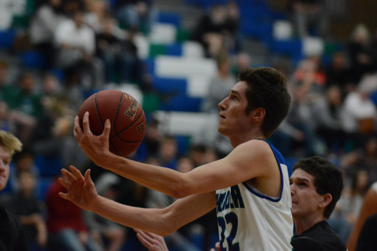 Micah Rice/The Columbian Alex Bailey can score from anywhere on the court for Mountain View.