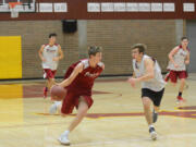 Dante Heitschmidt, left, is among three returning starters at Prairie looking to fill the shoes of league MVP Seth Hall.