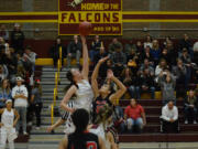 With 6-foot-3 post Brooke Walling, left, Prairie looks to remain high above its peers in the 3A Greater. St. Helens League.