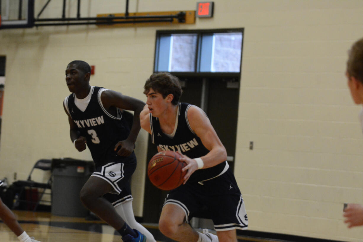 Samaad Hector, left, and Cole Grossman.