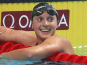 Katie Ledecky was named The Associated Press Female Athlete of the Year on Tuesday, Dec. 26, 2017.